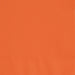 Pack of 100 pumpkin orange beverage napkins with a solid bright orange color and textured surface.