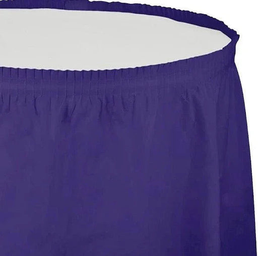 Deep Purple Table Skirt | 1ct