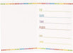 8ct Invitations Rainbow Birthday
