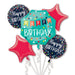 Reason to Celebrate Happy Birthday Balloon Bouquet  | 5 pcs