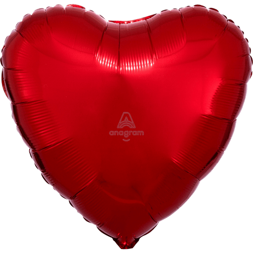 Red Heart Mylar Balloon 18" | 1ct.