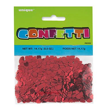Red Hearts Confetti 0.5oz | 1ct