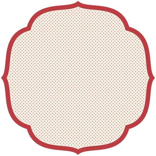 Red Swiss Dot Placemat 16" | 12 Count