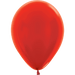 Reflex Crystal Red Latex Balloon w/ Helium & Hi - Float, 11" | 1 ct - Zurchers