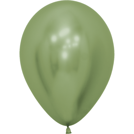 Reflex Green Latex Balloon w/ Helium & Hi-Float, 11" | 1 ct
