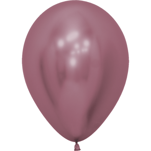 Reflex Pink Latex Balloon w/ Helium & Hi-Float, 11"  | 1 ct