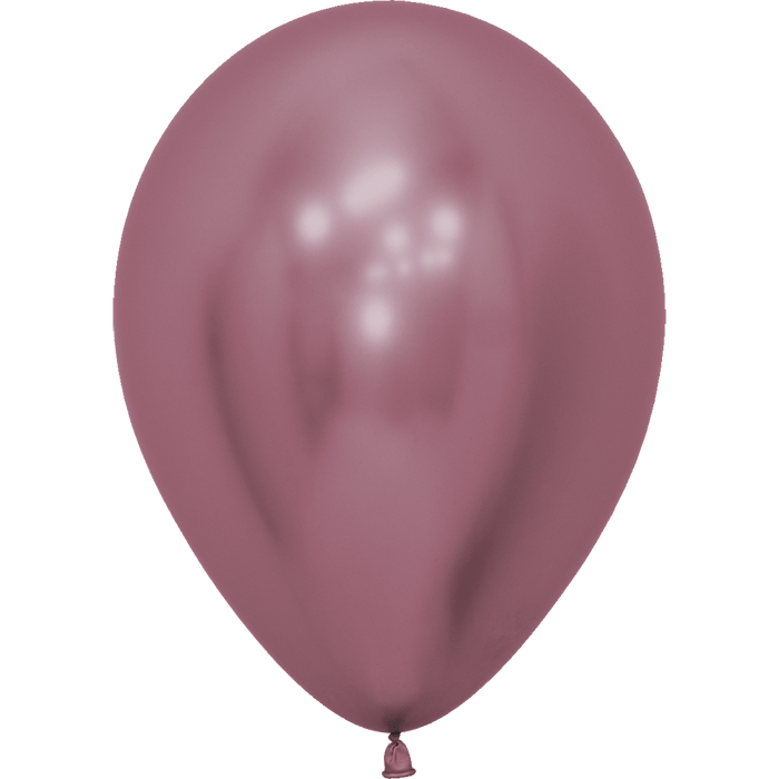 Reflex Pink Latex Balloon w/ Helium & Hi - Float, 11" | 1 ct - Zurchers