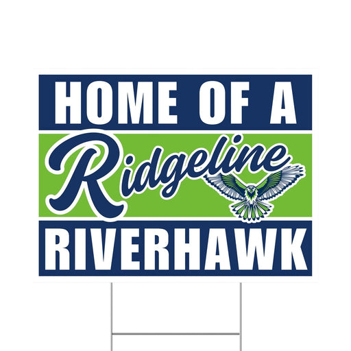 Ridgeline High School Spirit Yard Sign 24" x 18" | 1 ct