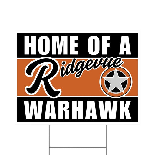 Ridgevue High School Spirit Yard Sign 24" x 18" | 1 ct