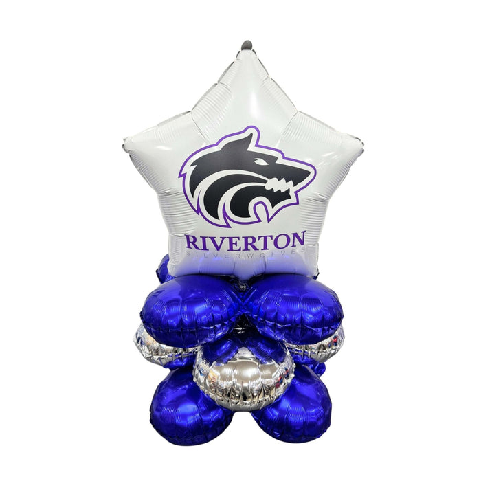 Riverton High School Air-Filled Mini Balloon Bouquet | 1 ct