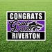 Riverton High School Grad Yard Sign 24" x 18" | 1 ct - Zurchers