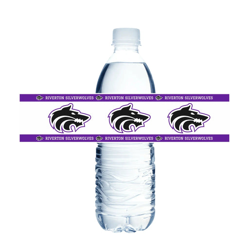 Riverton High School Water Bottle Labels | 12 ct