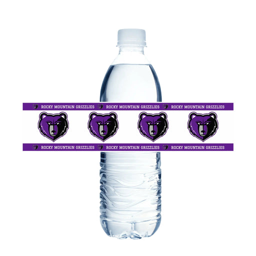 Rocky Mountain High School Water Bottle Labels | 12 ct