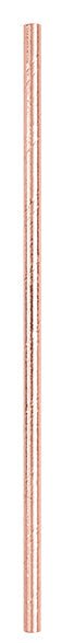 Rose Gold Paper Straw | 10ct
