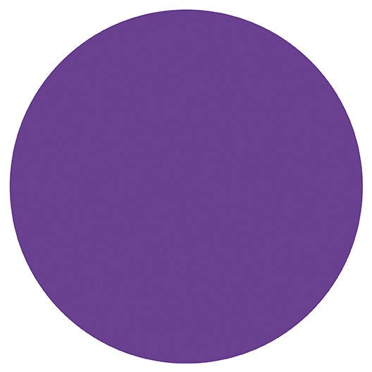 Solid neon purple circular tablecover displayed against a white background.