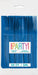 Package of fifty royal blue heavy-duty reusable knives with colorful "Unique Party" branding and text indicating they are dishwasher safe.
