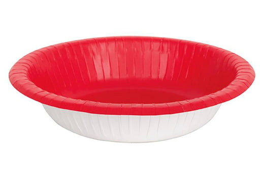 Ruby Red Paper Bowls | 20ct