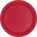 Ruby Red Paper Dinner Plates | 50ct - Zurchers