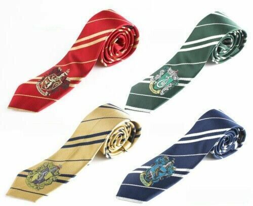 Harry Potter Striped Tie 3 Pins Hufflepuff buy Undesirable Donny Lanyard Universal