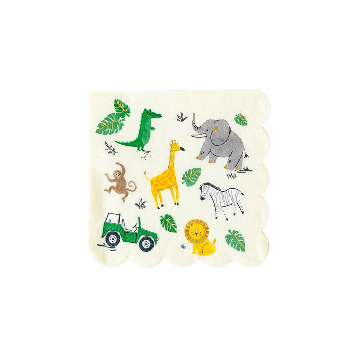 Safari Beverage Napkins | 18 ct - Zurchers