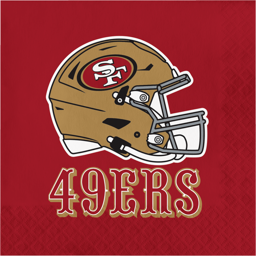 San Francisco 49ers Luncheon Napkins | 1ct