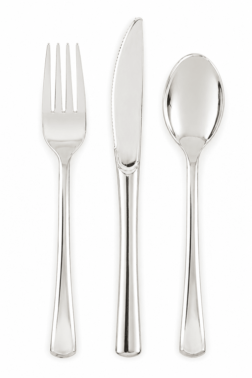 Silver Assorted Cutlery | 18ct