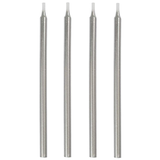 Silver Candle 5in | 12ct
