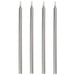 12ct Silver Candles 5in 