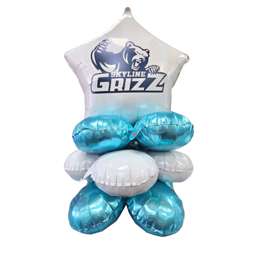 Skyline ID High School Air-filled Balloon Quad 17" | 1ct