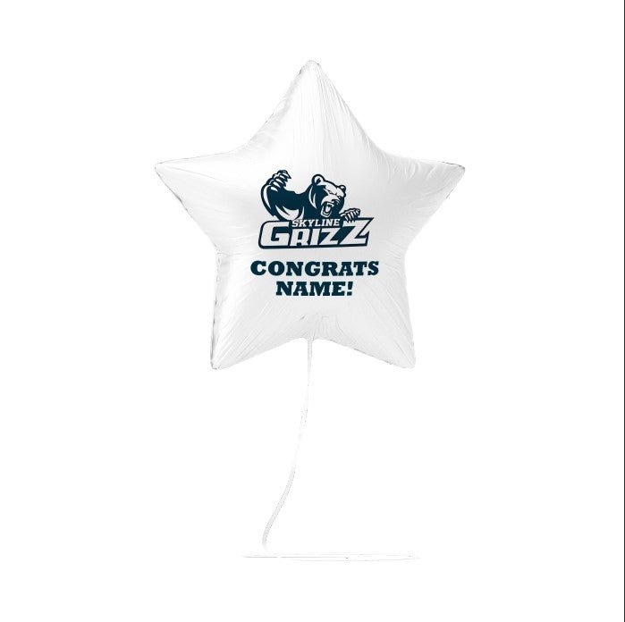 Skyline ID High School Custom Congrats Balloon 17" | 1ct (4ct Min) - Zurchers