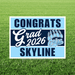 Skyline Idaho High School Grad Yard Sign 24" x 18" | 1 ct - Zurchers