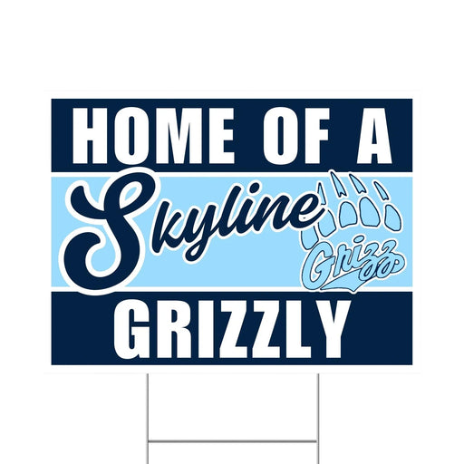 Skyline Idaho High School Spirit Yard Sign 24" x 18" | 1 ct