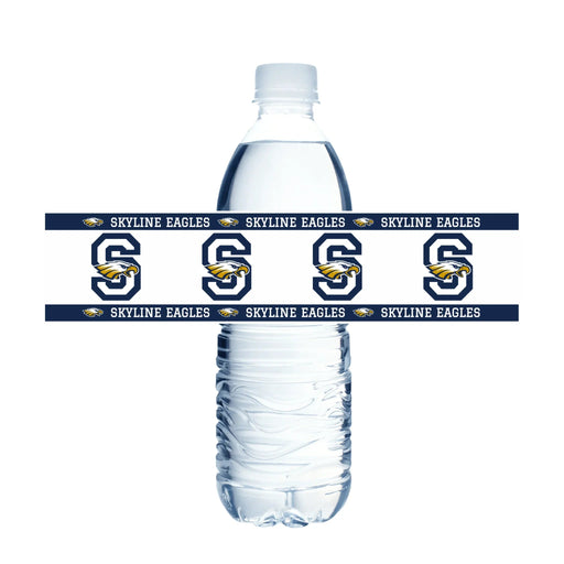 Skyline UT High School Water Bottle Labels | 12  ct