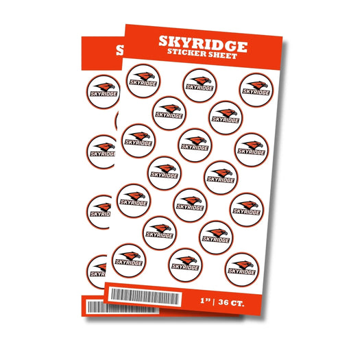 Skyridge High School Sticker Seal 1" | 36 ct