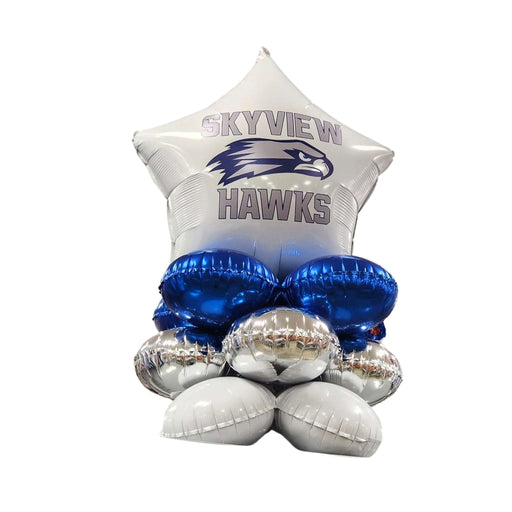 Skyview ID High School Air-filled Balloon Quad 17" | 1ct