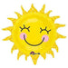 Smiley Sun Supershape Mylar Balloon, 29'' | 1 ct - Zurchers