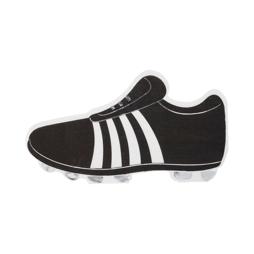 Soccer Shoe Shaped Paper Dinner Napkin | 18 ct