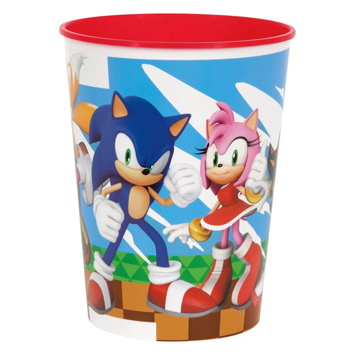 Sonic The Hedgehog Plastic Cup 16 oz | 1 ct