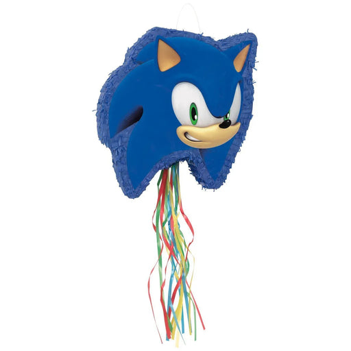 Sonic The Hedgehog Pull String Piñata 15" | 1 ct