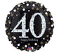 Sparkling 40 Mylar Balloon, 18'' | 1ct - Zurchers