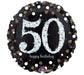 Sparkling 50 Mylar Balloon, 18'' | 1 ct - Zurchers
