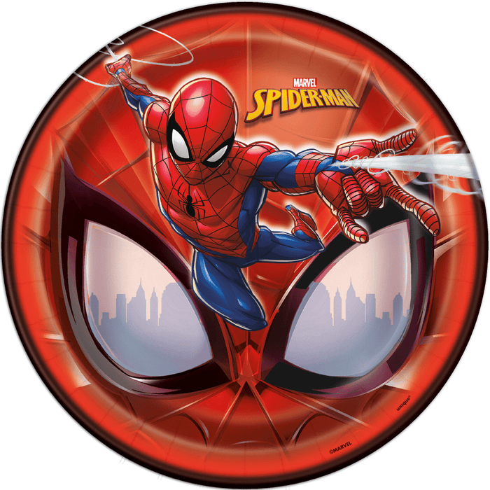 Spider - Man paper plates 9" | 8ct - Zurchers