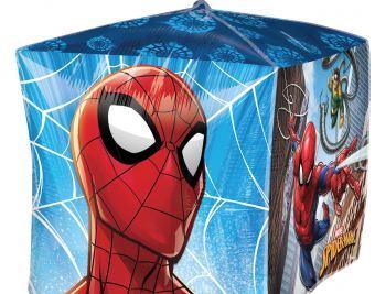 Spider-Man cube foil balloon | 1ct
