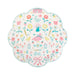 Springtime Cottage Pattern Plate 9" | 8 ct - Zurchers