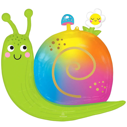 Happy Snail Supershape Mylar 27" | 1ct