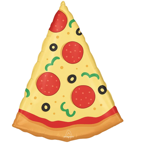 Pizza Slice Supershape Balloon 24"x29" | 1ct