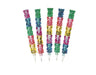 Set of colorful stackable bear pencils featuring bear-shaped pieces in assorted pink, blue, green, yellow, and purple colors.
