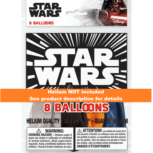 Star Wars Latex Balloon 12" | 8ct