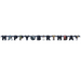 Star Wars-themed 'Happy Birthday' banner on a white background