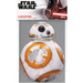 Star Wars BB-8 robot invitation card packaging with Darth Vader in the background